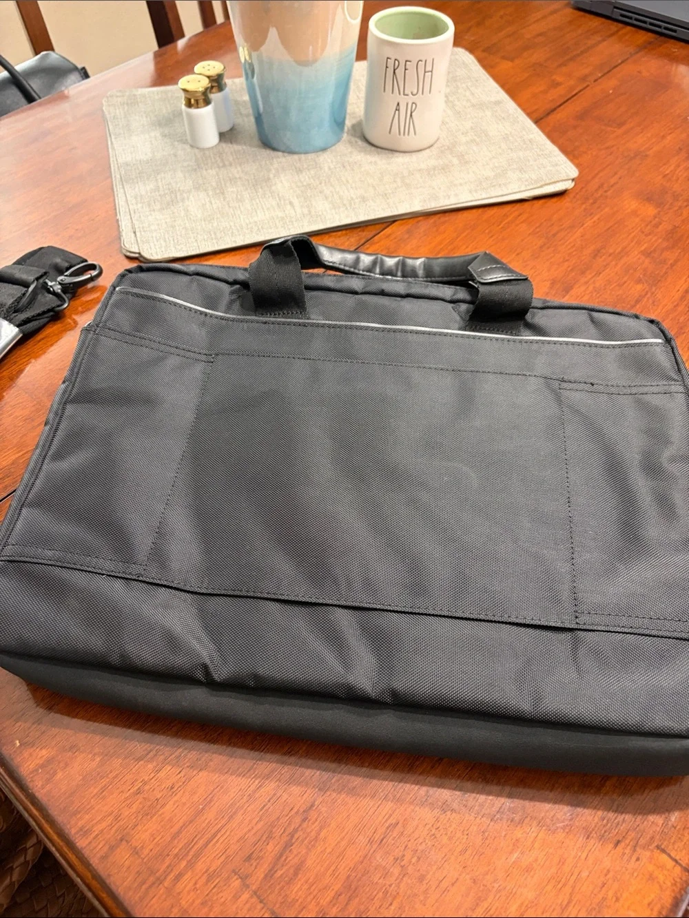 NWOT ThinkPad Black Laptop Briefcase with Red Accent
